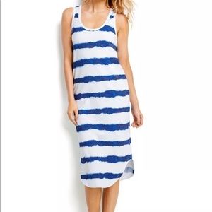 NWT Seafolly tie dye stripe midi dress
